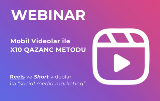 Mobil Format Videolar ilə Yüksək Qazanc Təlimi - 199 AZN